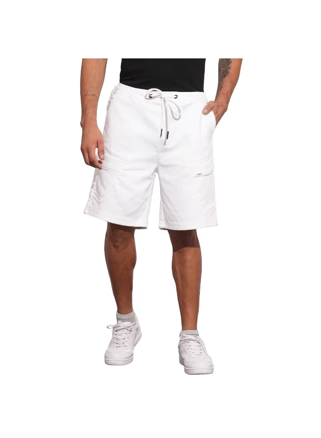 Being Human Mens White Shorts