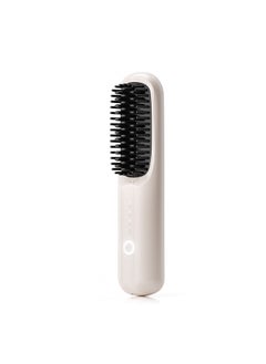 General Mini Ionic Straightening Comb – Travel-Friendly Straightener & Curler for Men/Women, Dual-Use Hair Styling Tool  - Image 1