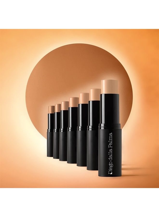 Diego dalla Palma فونداسيون ستك من ميك أب ستوديو إكليبس SPF 20 - تركيبة كريمة إلى بودرة مناسبة لجميع أنواع البشرة - تعطي لمسة نهائية طبيعية غير لامعة - ستك متعدد الاستخدامات - 235 بسكويت - 0.4 أونصة - Image 2