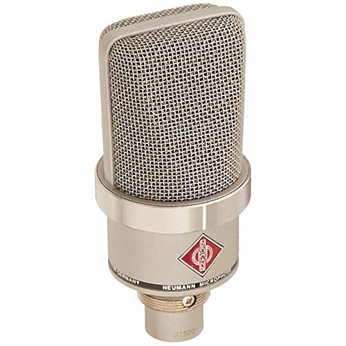 NEUMANN TLM-102 Large Diaphragm Studio Condenser Microphone (Nickel) with Suspension Shockmount & Pop Filter - Image 5