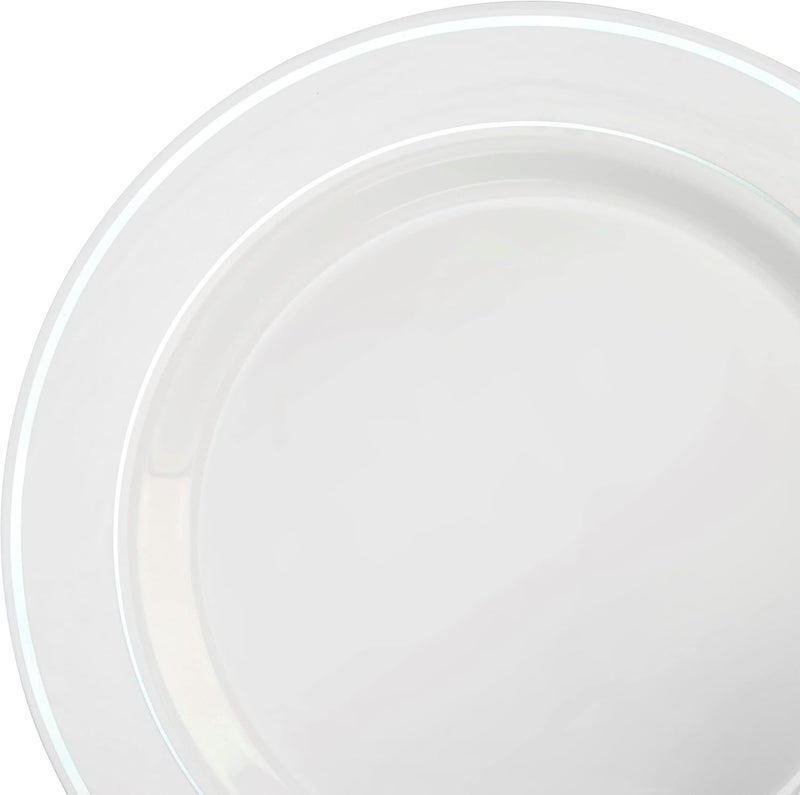 OCCASIONS FINEST PLASTIC TABLEWARE Disposable plates; Food plates; plastic food plates; One Use Food plates - Image 4