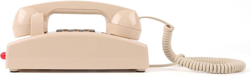 Functional Retro Landlines Phone Dials Redial LED Indicators for Office Use BatteryFree Operations Wall Mount Landlines - Image 5