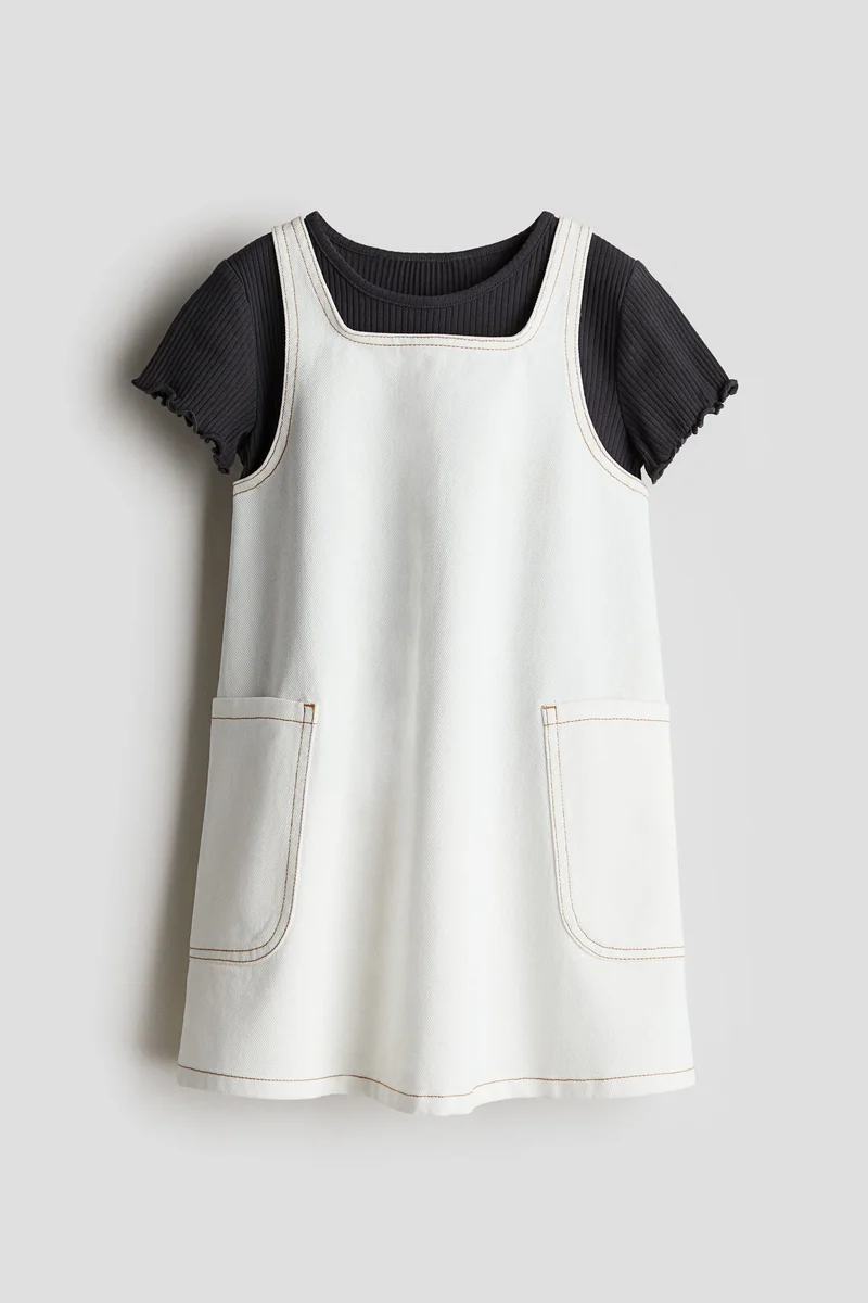 H&M 2-piece dress and top set