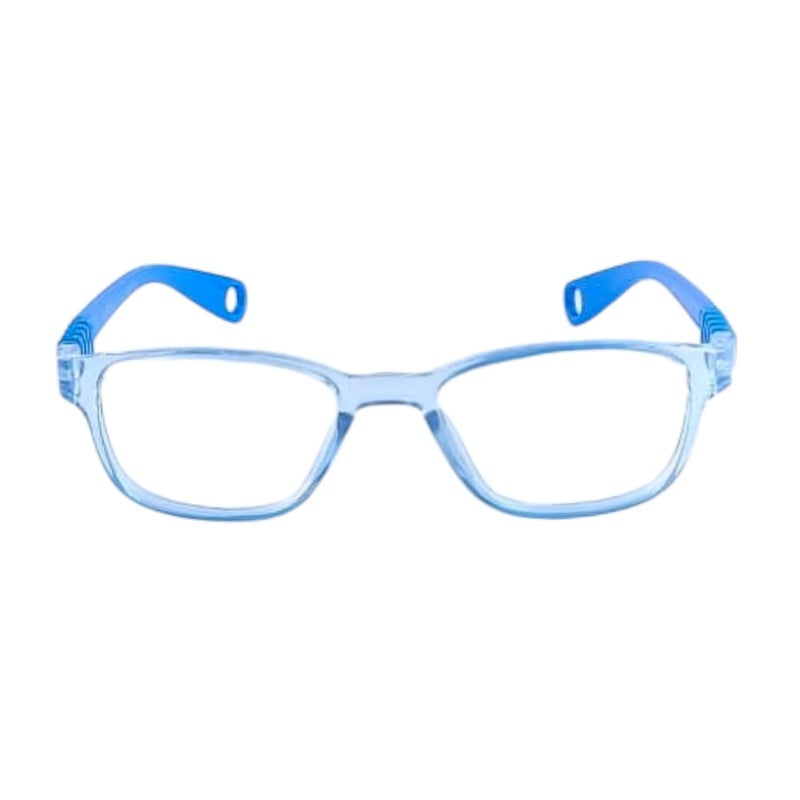 RedEx نظارات ريدكس الأنيقة بإطار كامل بشكل مستطيل مرنة وغير قابلة للكسر للأطفال - Image 1