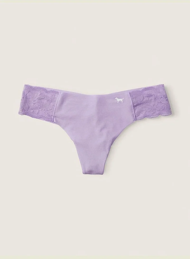 PINK No-Show Thong Underwear