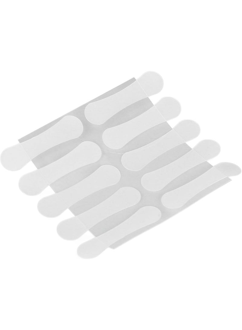 40 قطعة من شريط شد الوجه، ملصق شد الوجه الفوري، غير مرئي، مقاوم للماء، مرن، رقع رفع التجاعيد، أدوات مكياج لشد الوجه الفوري، شد الرقبة، تقليل الذقن المزدوجة (شريط شد الوجه) - Image 4