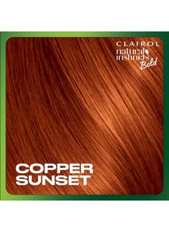 CLAIROL Natural Instincts Bold Permanent Hair Dye C64 Copper Sunset Hair Color Pack Of 1  - Image 5