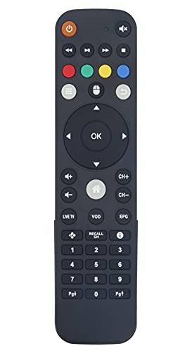 AULCMEET Replaced Remote Control Compatible with Buzztv IPTV Set Top Box XPL1000 XPL1900 XPL2000 XPL1500 XPL3000 - Image 1