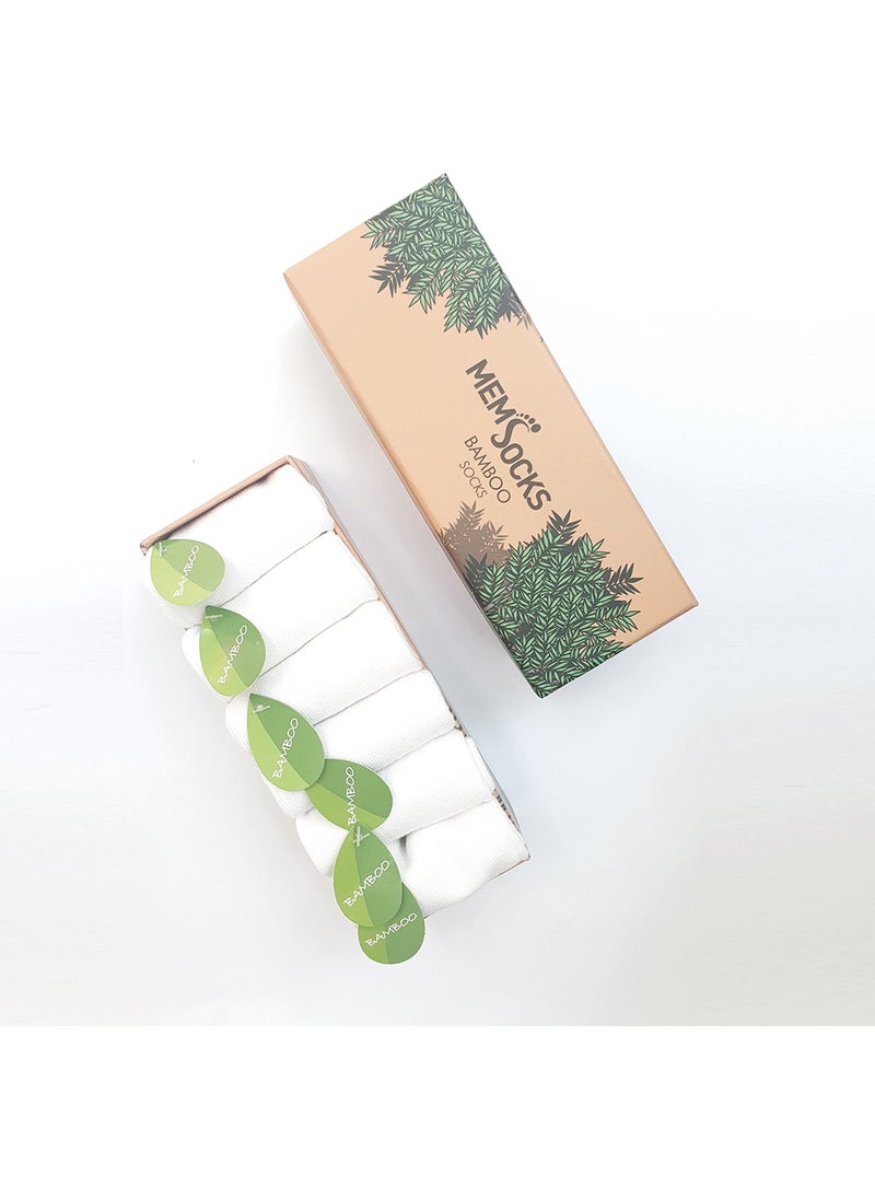 Mem Socks - 6-Piece Unisex Bamboo Children's Socket Socks Special Boxed - Image 1
