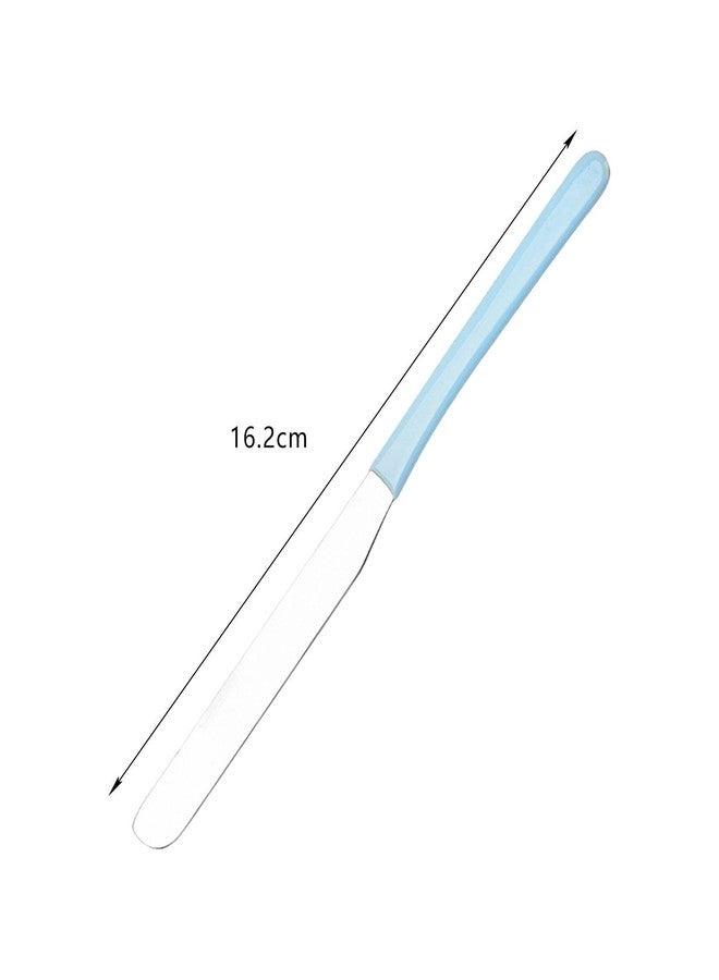 Generic Makeup Spatula Accessories Nail Art Tool Portable for Makeup Artists Blue | Nail Decorations | Nail Art Kits | Manicure Accessories - Image 3