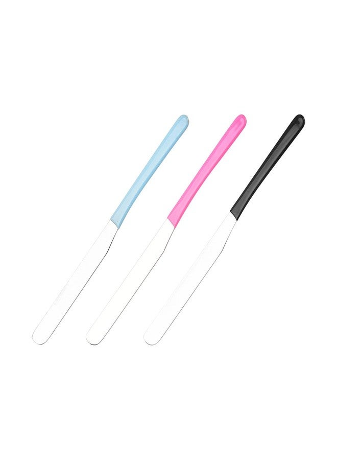 Generic Makeup Spatula Accessories Nail Art Tool Portable for Makeup Artists Blue | Nail Decorations | Nail Art Kits | Manicure Accessories - Image 4