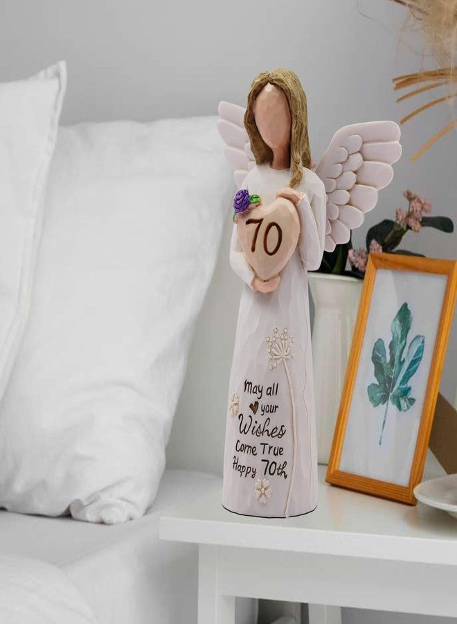 AcowSpt 70th Birthday Gifts: Meaningful Ideas for Women & Mom - Hand-Painted Sculpted Figurine - Image 4