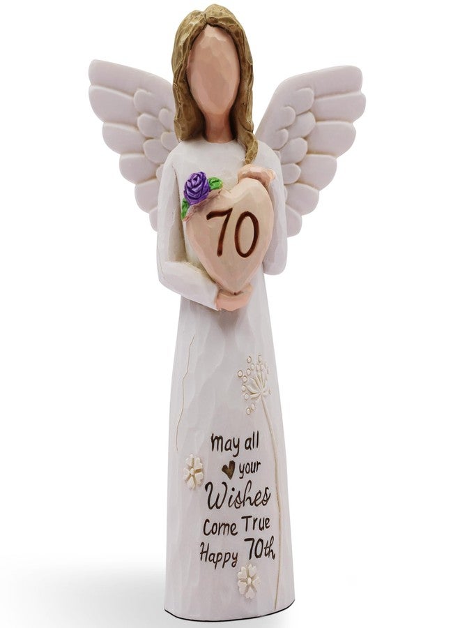 AcowSpt 70th Birthday Gifts: Meaningful Ideas for Women & Mom - Hand-Painted Sculpted Figurine - Image 1