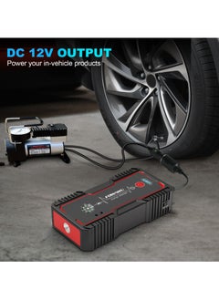 FOWAWU FOWAWU 18000mAh 1500A Car Jump Starter, Jump Starter Battery Pack (7.0 L Gas, 5.5L Diesel), Battery Jumper Starter Portable with USB/DC 12V/LED Light, Car Battery Charger, Car Power Bank, Portable Battery For Cars, Portable Car Battery, Battery Booster Jump Starter, Power Bank Car Starter, Jump Starter Capacitor  - Image 3