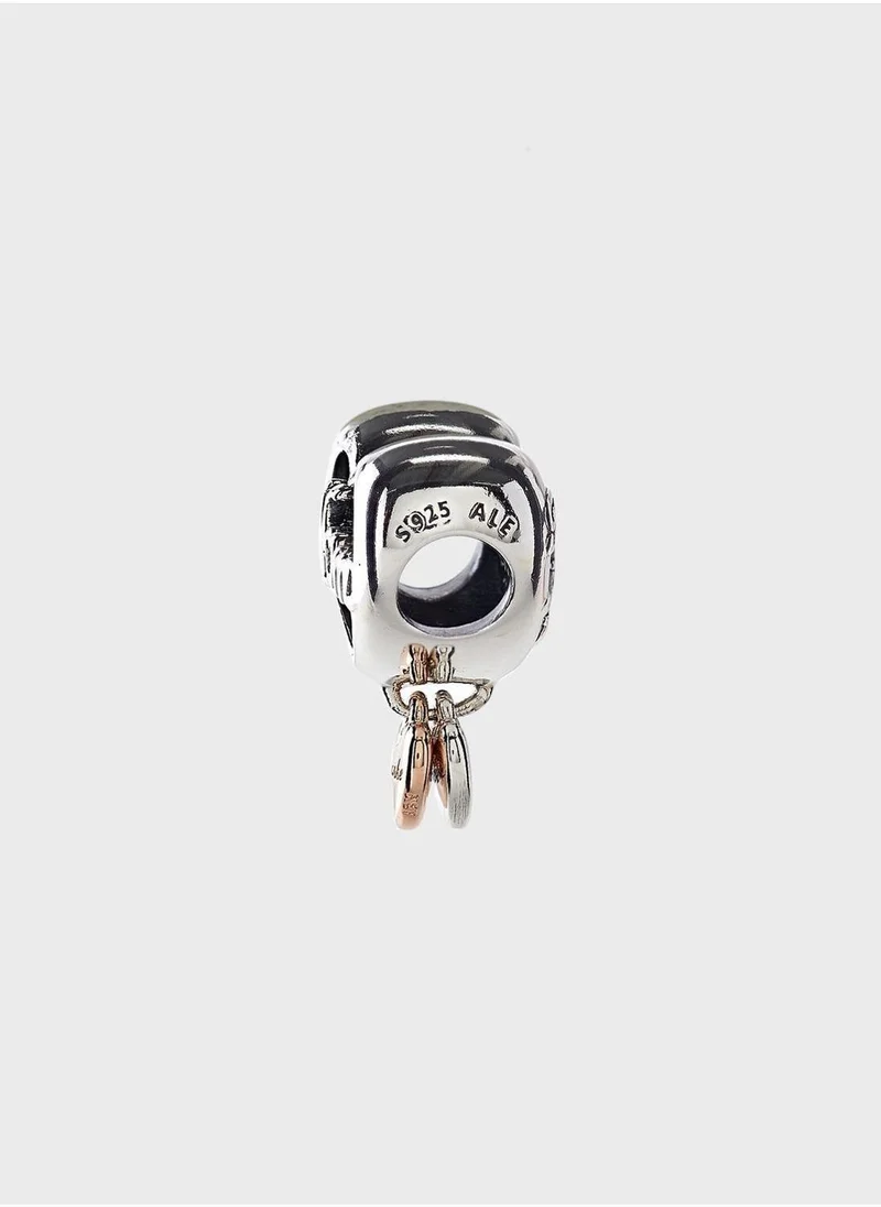 PANDORA  Thank You Mum Heart Charm for Women | Best Price UAE