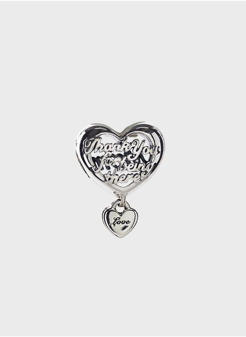 PANDORA Thank You Mum Heart Charm  - Image 2
