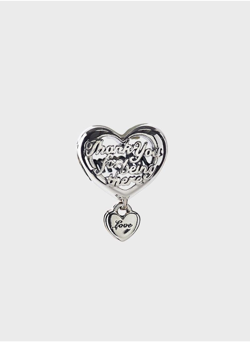 PANDORA Thank You Mum Heart Charm  - Image 2