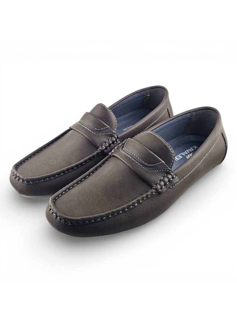 KAVALEE Men’s Luxury Loafer Slip-On Shoes – Comfortable Casual Formal Moccasin Shoes - Image 3