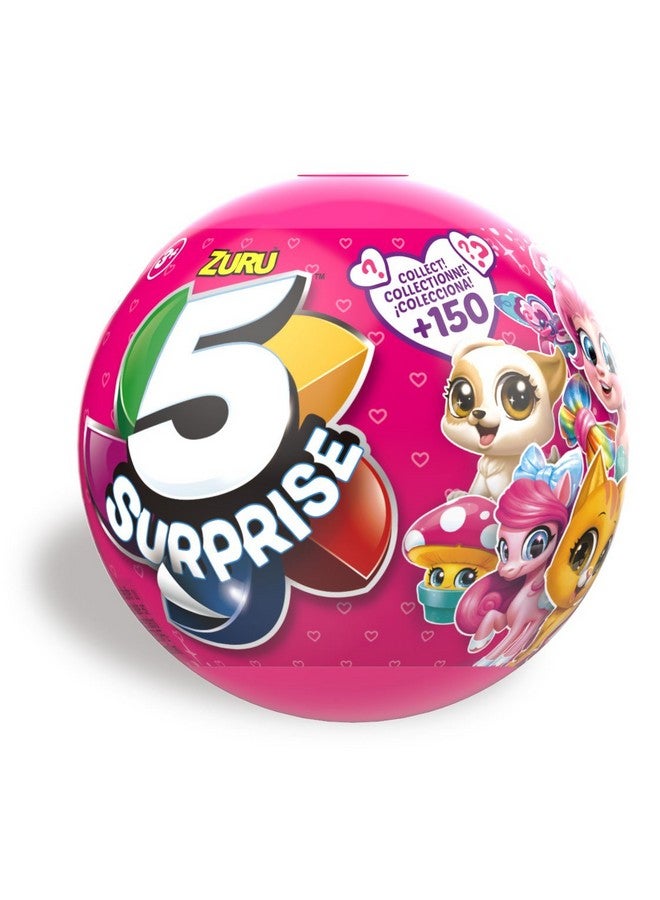 5 Surprise Pink Mystery Capsule Collectible Toy (Wave 2) Pack) By Zuru, Multicolor (7708) - Image 2