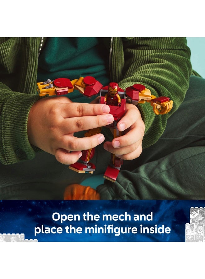 LEGO Marvel Iron Man Mech vs. Ultron Buildable Super Hero Figure Playset 76307 (101) Pieces - Image 4