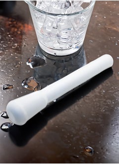 BarPros BarPros ABS White Muddler with Smooth Base - Gentle on Glass, Perfect for Cocktails  - Image 3