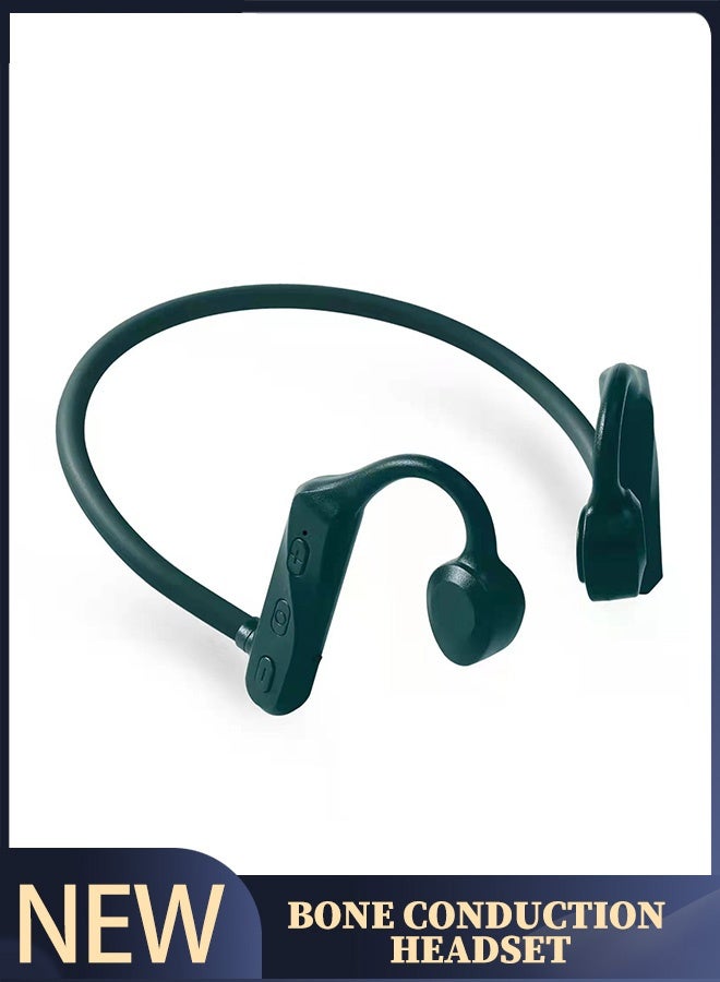 سماعة رأس بلوتوث 5.0 جديدة مزودة بتوصيل عظمي/توصيل صوتي، مقاومة للعرق، مزودة بخطاف خلفي، سماعة رأس رياضية لاسلكية K69 - Image 2