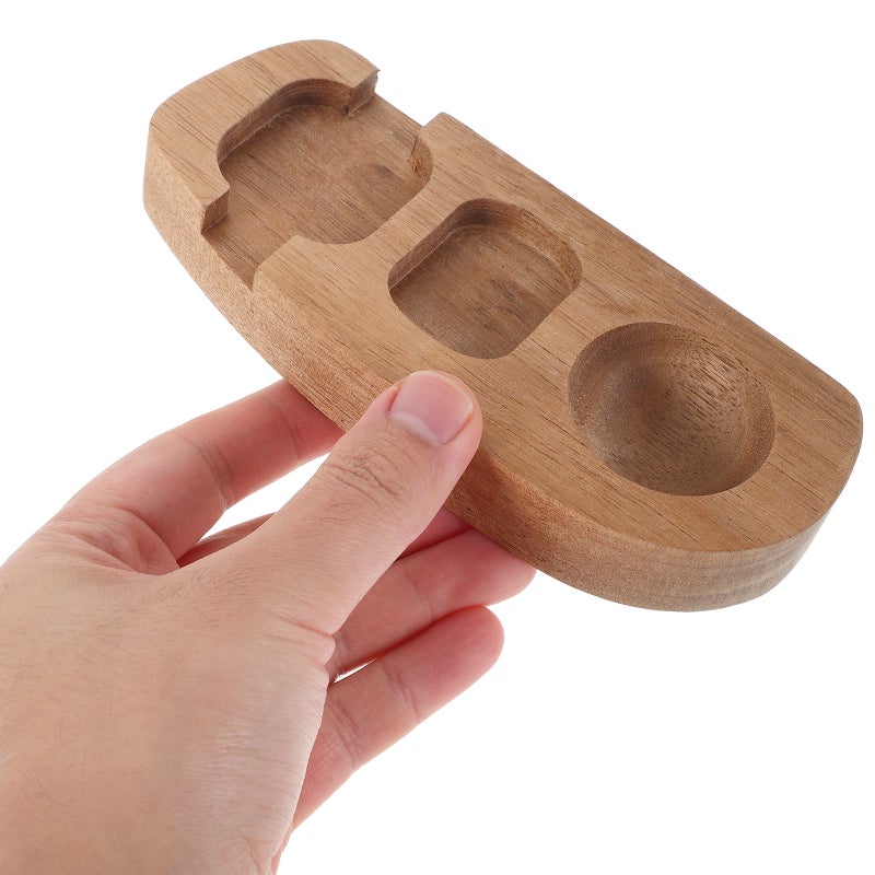 Wood Deviled Platter: Wood Tray Deviled Holder Tray Charcuterie Board Cheese Serving Platter for Kitchen Countertop - Image 2
