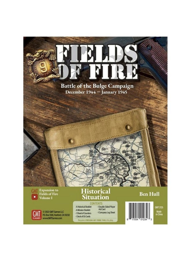 GMT: Battle of The Bulge Campaign Expansion Kit #1 for The Fields of Fire boardgame