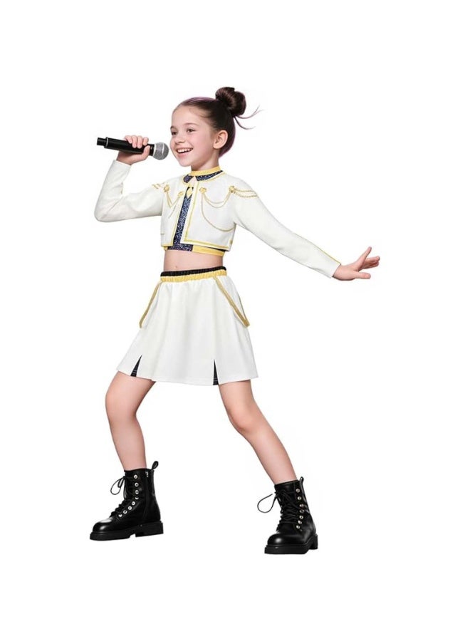 Y&D 1 Set KPOP Hunters Costume Kids Rumi Mira Zoey Cosplay Outfits Pop Singers Role Play - Image 1