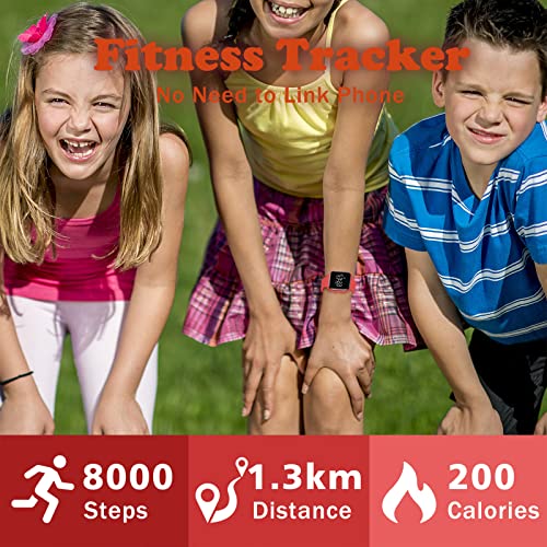 A ALPS Kids Watches for Girls Boys Digital Sport Watch with Step Counter Pedometer Vibration Alarm Clock, No App Waterproof Fitness Tracker Kids Watch Boys Girls Teens Students Ages 5-16 - Image 3