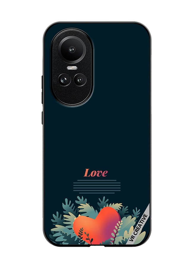 VR CREATIVE Protective Case Cover For Oppo Reno 10 Pro Love Design Multicolour - Image 1