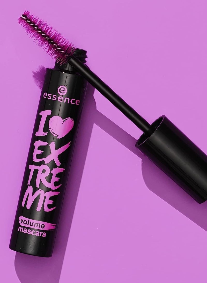 ESSENCE GOLD Essence I Love Extreme Volume Mascara Black - Image 2