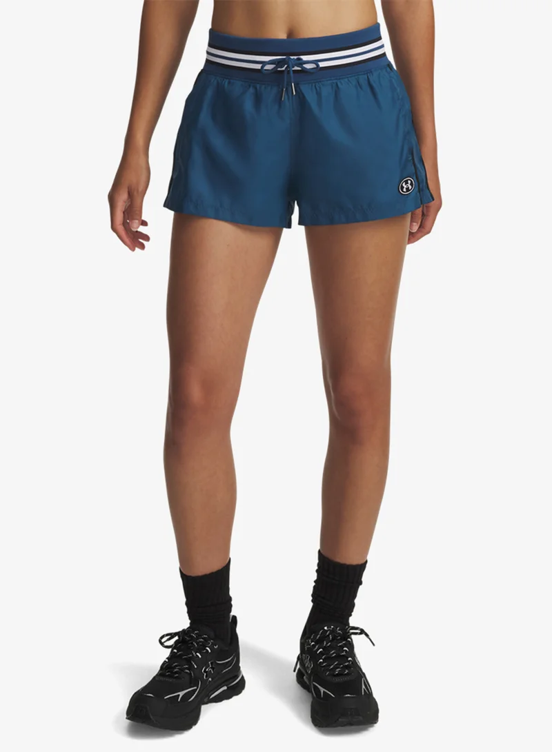 اندر ارمر Icon Heritage Woven Shorts