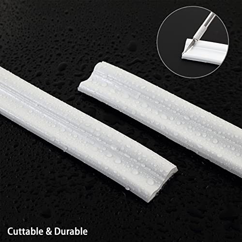 TriMold Peel and Stick Chair Rail Molding, Self-Adhesive Wall Trim for Home Decoration & Wall Protection, 16.4ft x 1.3in - Image 3