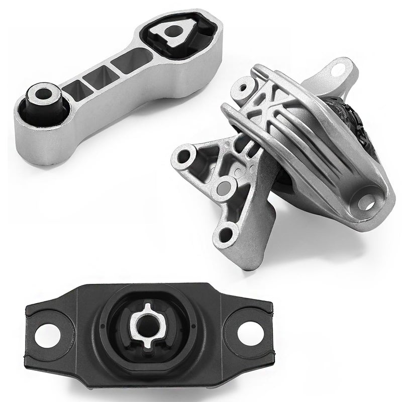CCNLHZM Engine Motor and Transmission Bracket kit Fit for 20122018 Fiat 500 Auto Engine Trans Mount Set 68073217AC 68073029AC 68073483AD - Image 2