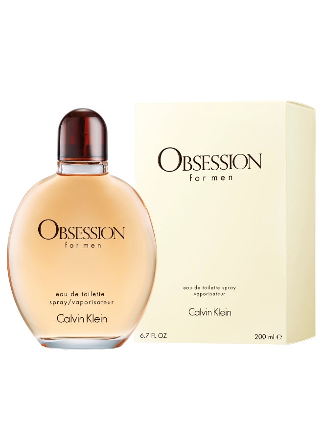 CALVIN KLEIN Obsession Eau De Toilette 200ml - Image 2