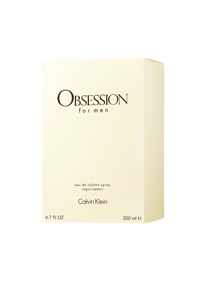 CALVIN KLEIN Obsession Eau De Toilette 200ml - Image 3