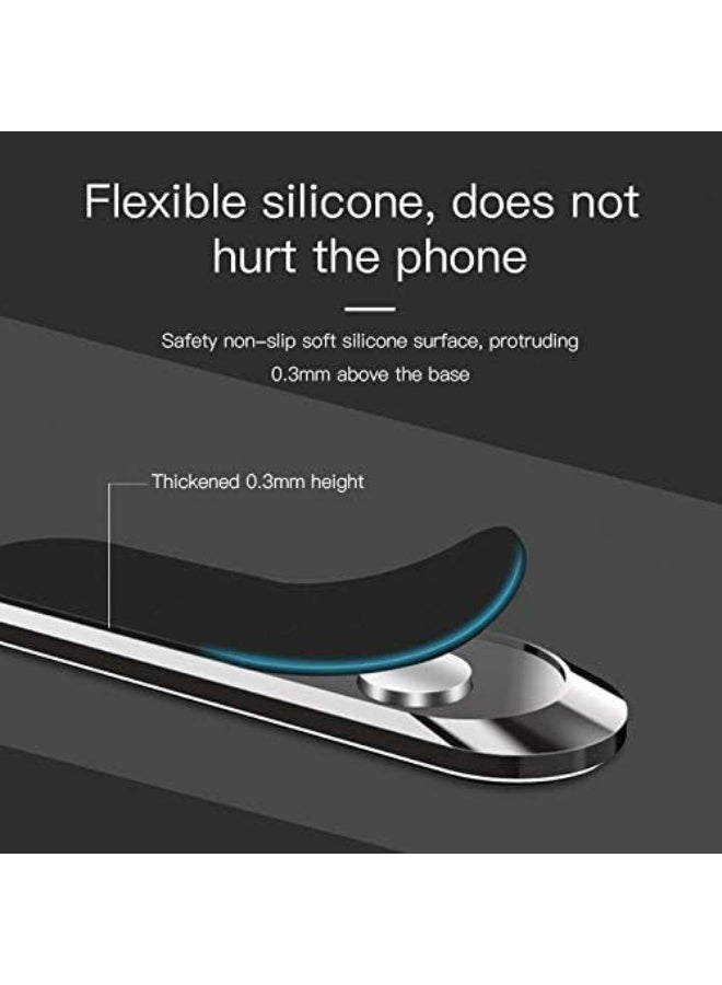 الذاكرة السريعة حامل جوال مغناطيسي بتصميم نحيف ومتين للتثبيت على لوحة السيارة أو الحائط – تثبيت قوي وآمن لجميع الهواتف – سهل التركيب والاستخدام - Image 3