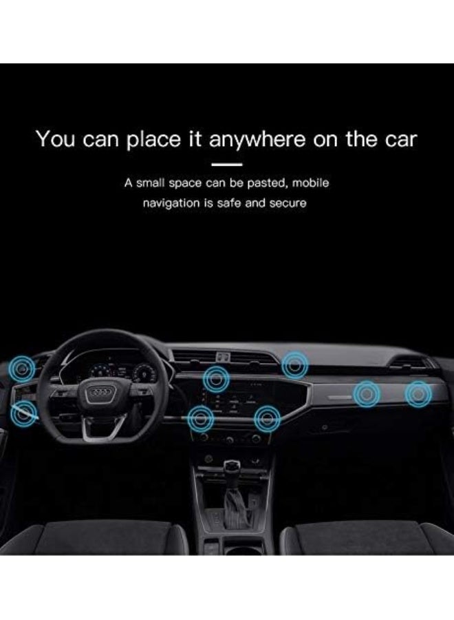 الذاكرة السريعة حامل جوال مغناطيسي بتصميم نحيف ومتين للتثبيت على لوحة السيارة أو الحائط – تثبيت قوي وآمن لجميع الهواتف – سهل التركيب والاستخدام - Image 2