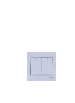 Milano 16A 2Gang 1Way Switch MPW