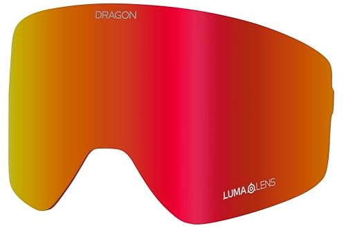 Dragon Alliance Dragon Unisex PXV2 Snow Goggle Replacement Lens - Lumalens Red Ion - Image 5