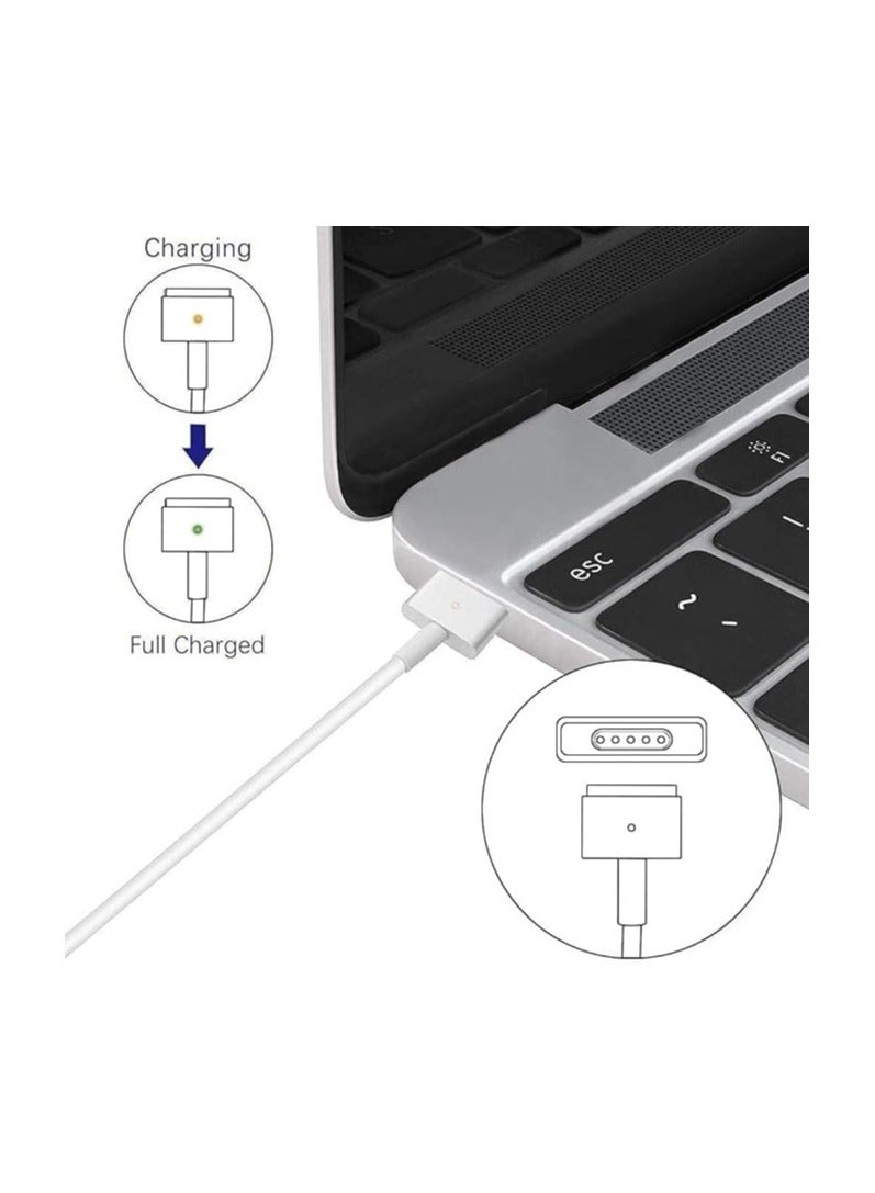 أوماكس محول طاقة 60 واط بطرفين لجهاز ماك بوك إير 11 بوصة و13 بوصة (2012، 2013، 2014، 2015، 2017، 2018)، A1436 / A1435 / A1502 / A1465 / A1466، 60 واط / 45 واط - Image 4