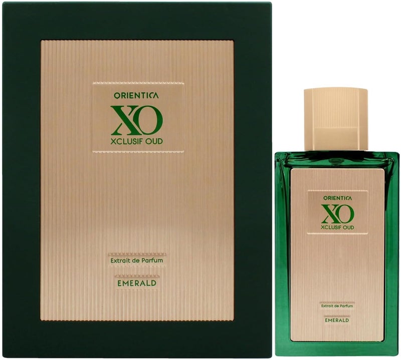 Orientica XO Xclusif Oud Emerald Extrait de Parfum - Unisex Fragrance with Bergamot, Ginger, Jasmine, and Sandalwood - 60ml - Image 1