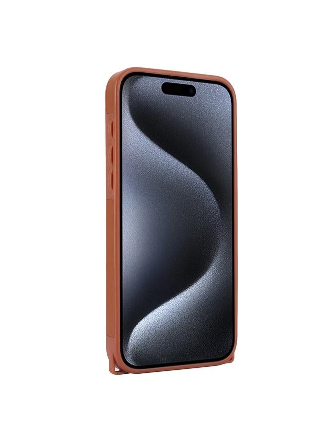 Zaboon Case For iPhone 11 Pro Rhombic Texture Phone Case with Dual Lanyard - Image 3