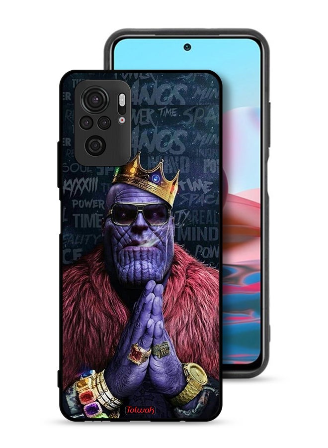 Tolwak Xiaomi Redmi Note 10 4G Protective Case Cover Thanos Power - Image 1