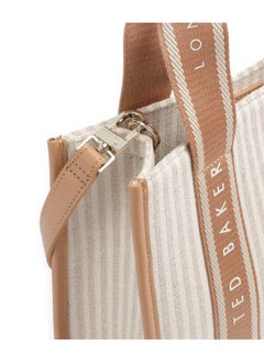 Ted Baker Harllee Striped Canvas Small Webbing Crossbody Bag  - Image 5