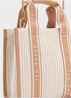 Ted Baker HARLLEE Striped Canvas Small Webbing Cross Body Ba  - Image 4