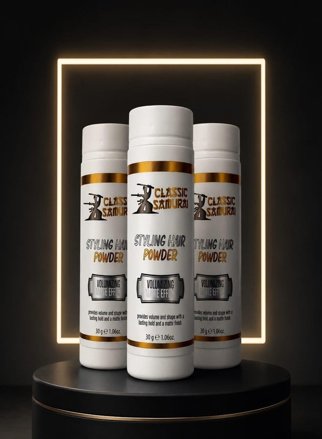 Classic Samurai Styling Hair Powder Wax, 30g, 3 Items - Image 3