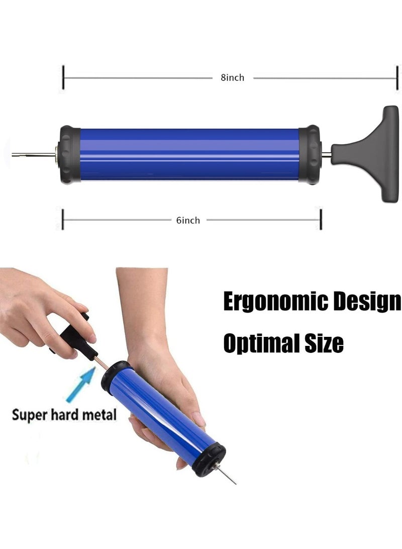 NXT Portable Ball Pump Kit - Hand Air Pump with Needles, Nozzle, and Extension Hose for Basketball, Football, Volleyball, and Inflatables - Image 2