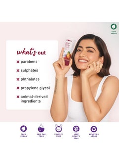 Plum Saffron & Papaya Glow & Brightening Face Wash | With Vitamin B5 | Boosts Glow, Brightens Skin | Non-Drying, Gel-Based | All Skin Types | Glow Bright Face Wash For Women & Men | Sulphate-Free | 100% Vegan | 100 Ml  - Image 4
